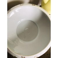 Tafelrestjes in brocante stijl.