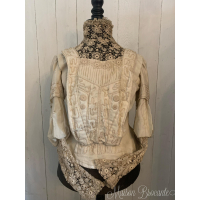 VERKOCHT - Prachtige victoriaanse bodice. 