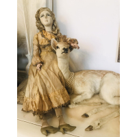 Knappe antieke sofadol 