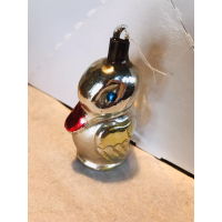 VERKOCHT - Glazen eend van het gekende Belgische merk Ajeko. 