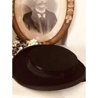 Mooie oude klakhoed of claque chapeau 