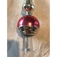 VERKOCHT - Glazen kerstpiek van het gekende Belgische merk Ajeko. 