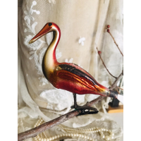 VERKOCHT - Antieke kerstpelikaan