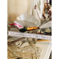 Antieke kerstvogel met vleugels 