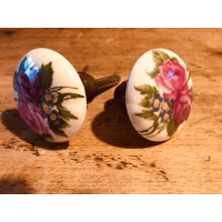 Porseleinen deurknop 