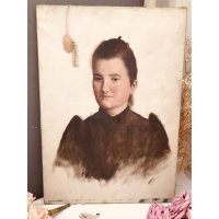 Prachtig portret van een klassevolle dame 