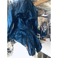 VERKOCHT - Exceptionele diepblauwe bodice