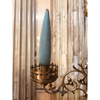 Uitzonderlijke mooie koperen kerkkandelaar. 