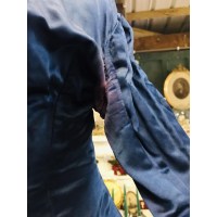 VERKOCHT - Exceptionele diepblauwe bodice