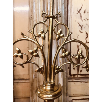 Uitzonderlijke mooie koperen kerkkandelaar. 