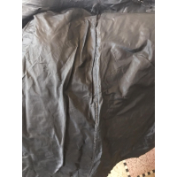 Mooie lange antieke victoriaanse rouw cape  van eind jaren 1800. 