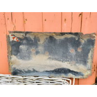 Oud emaille straatbord Rue reine Astrid 