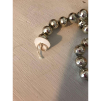 Antieke glazen kralenslinger of kerstslinger 