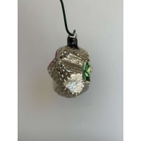 Mooie antieke glazen ster  van het gekende Belgische merk Ajeko. 