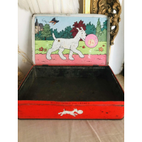 Blikken doos met Bobbie