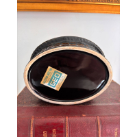Vintage GEO konijnenterrine – Zwart-wit keramiek 