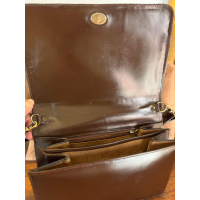 Vintage handtas in krokodil-/kaaimanleer – luxe uitvoering