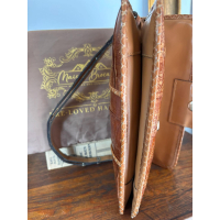 Vintage Jacques Heim hand- en schoudertas in krokodillenleer – jaren 80