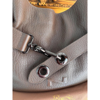 Nathan-Baume lederen hobo handtas – Taupebruin