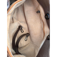 Nathan-Baume lederen hobo handtas – Taupebruin