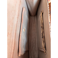 Vintage avondtasje / clutch in pythonleer – jaren 40–60