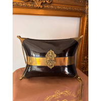Antieke pillow purse in hoorn en messing – Art Deco – jaren 30