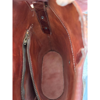Vintage croco bucket bag – jaren 60–80