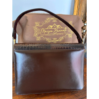 Vintage handtas in krokodil-/kaaimanleer – luxe uitvoering
