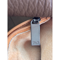 Nathan-Baume lederen hobo handtas – Taupebruin