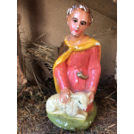 Grote oude herder in plaaster