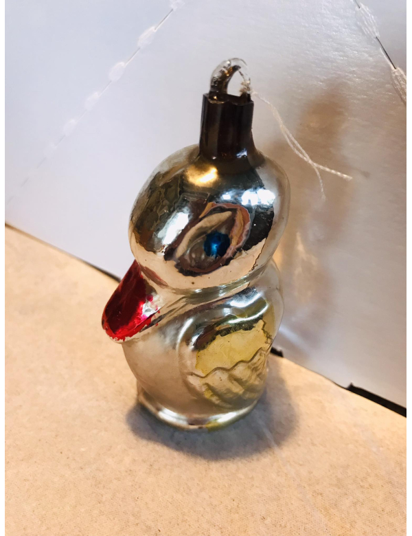 VERKOCHT - Glazen eend van het gekende Belgische merk Ajeko. 