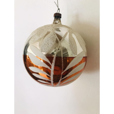 Oude grote Poolse kerstbal 