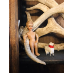 Oud wassen kindje met mooi gezichtje 