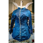 VERKOCHT - Exceptionele diepblauwe bodice