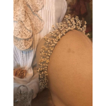 Antiek wassen bruidskroontje