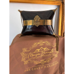 Antieke pillow purse in hoorn en messing – Art Deco – jaren 30